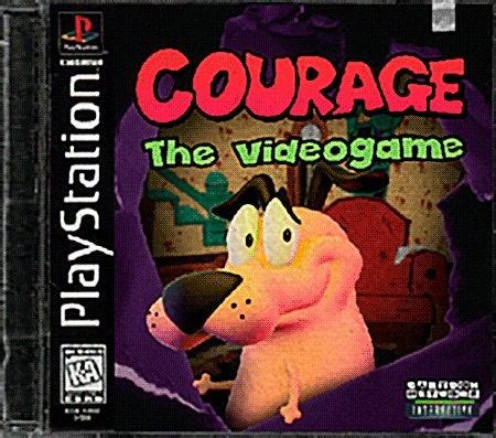 courage the cowardly dog game|Cancelled PS1 Game .